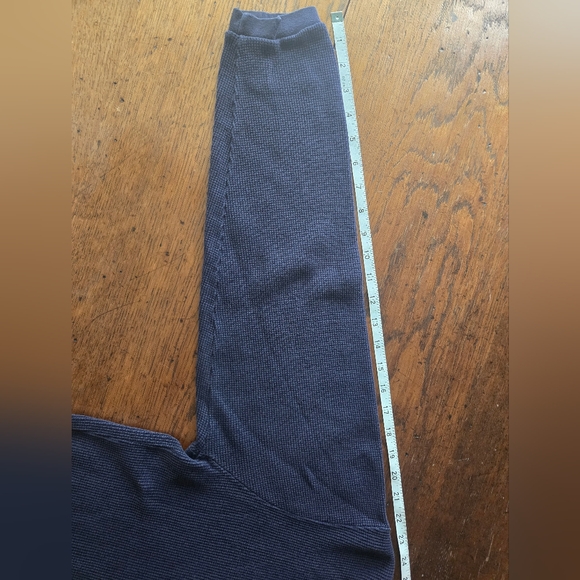 Vintage L.L. Bean Ribbed Long Sleeve Waffle Knit Thermal Women Size Large - Picture 8 of 8